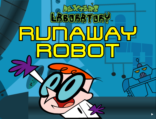 Game cover: Dexter's Laboratory: Runaway Robot