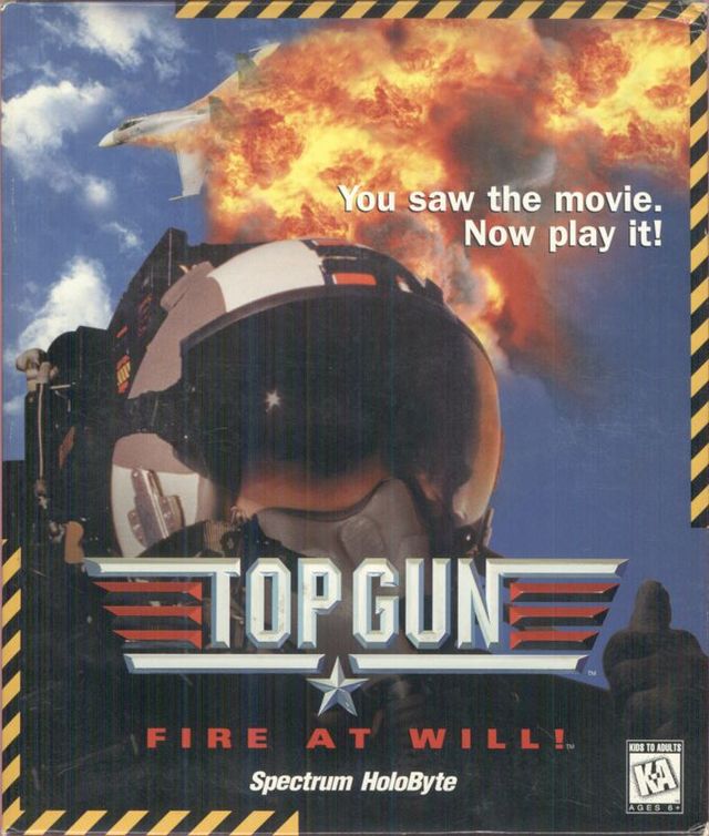 Game cover: Top Gun: Fire at Will!