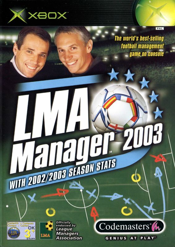 Game cover: LMA Manager 2003