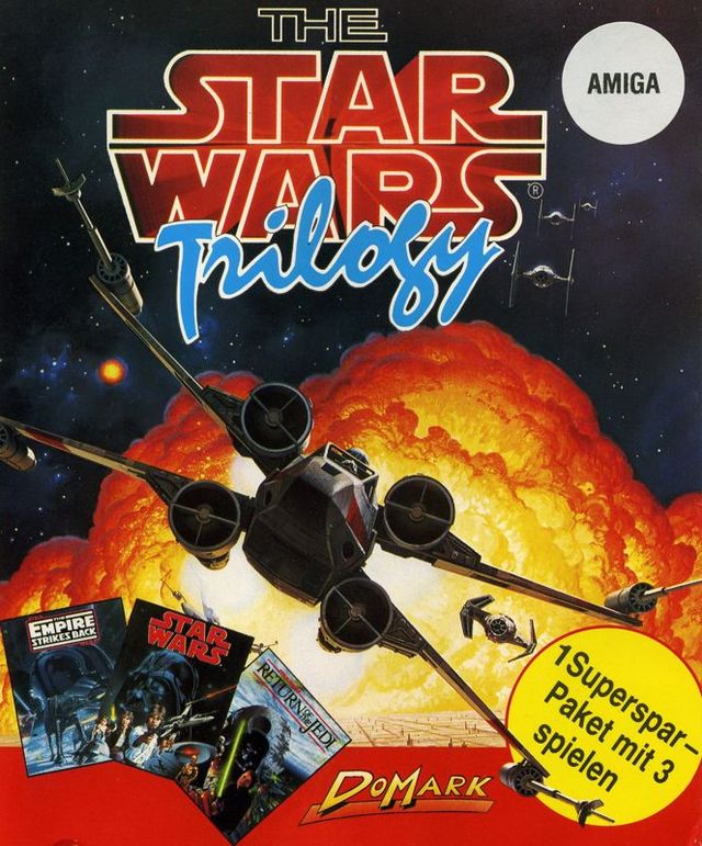 Game cover: The Star Wars Trilogy