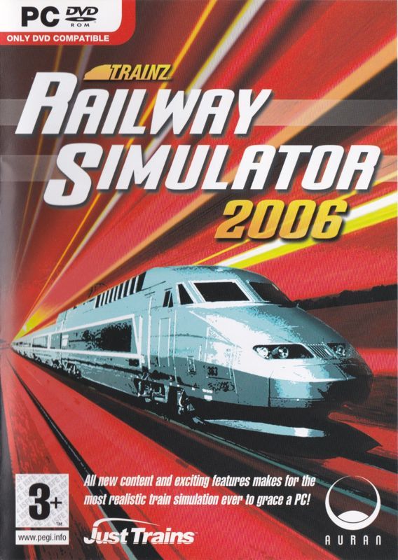 Game cover: Trainz Railroad Simulator 2006