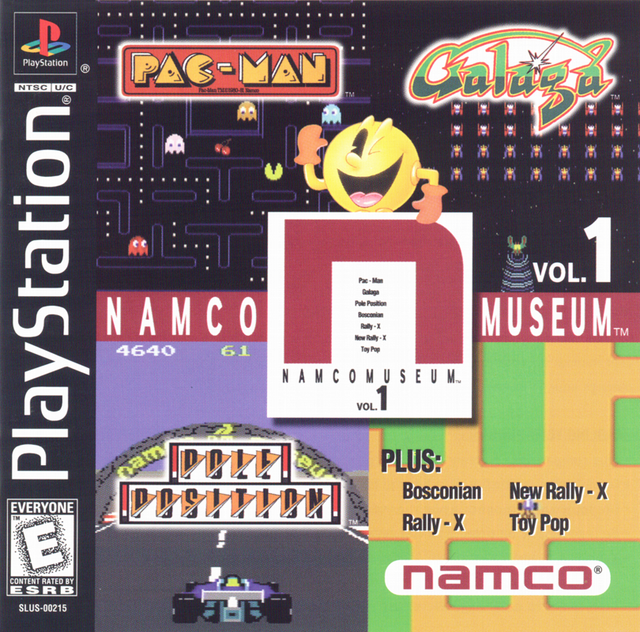 Game cover: Namco Museum Vol. 1