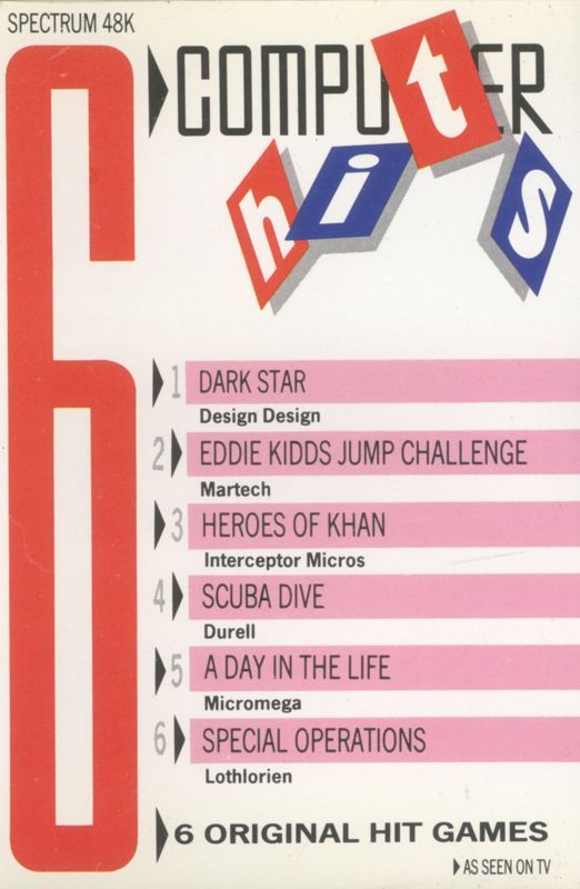 Game cover: 6 Computer Hits