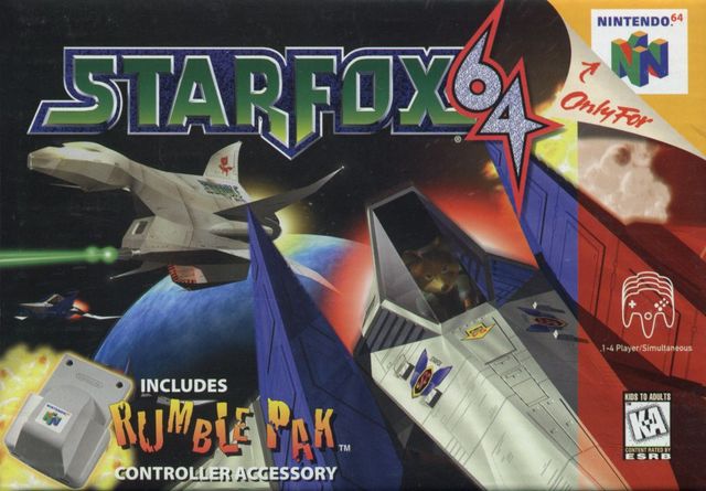 Game cover: Star Fox 64