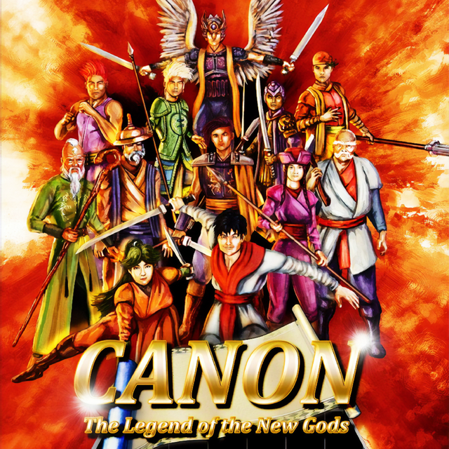 Game cover: Canon: Legends of the New Gods