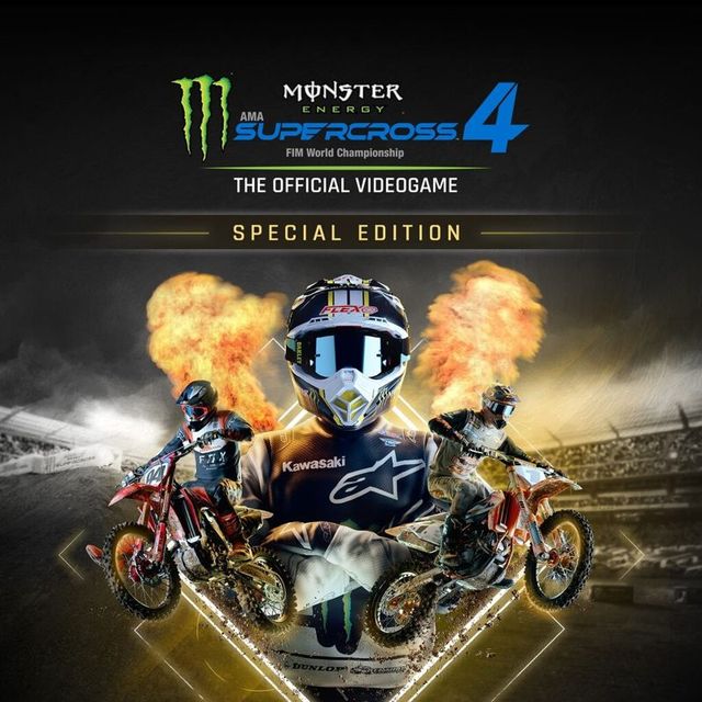 Game cover: Monster Energy Supercross 4: The Official Videogame (Special Edition)