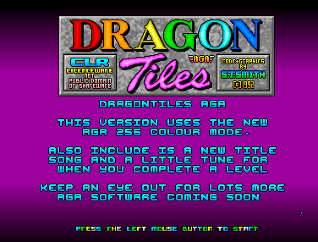 Game cover: Dragon Tiles