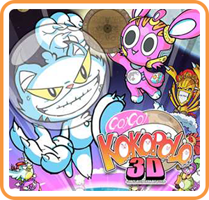 Game cover: Go! Go! Kokopolo 3D: Space Recipe for Disaster