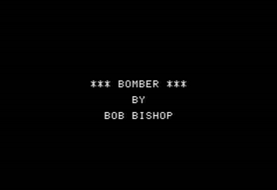 Game cover: Bomber