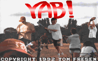 Game cover: YAB! Baseball