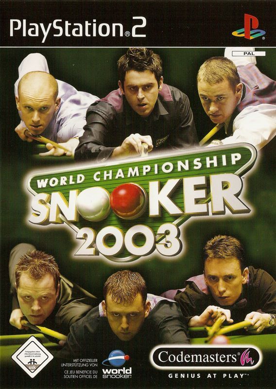 Game cover: World Championship Snooker 2003