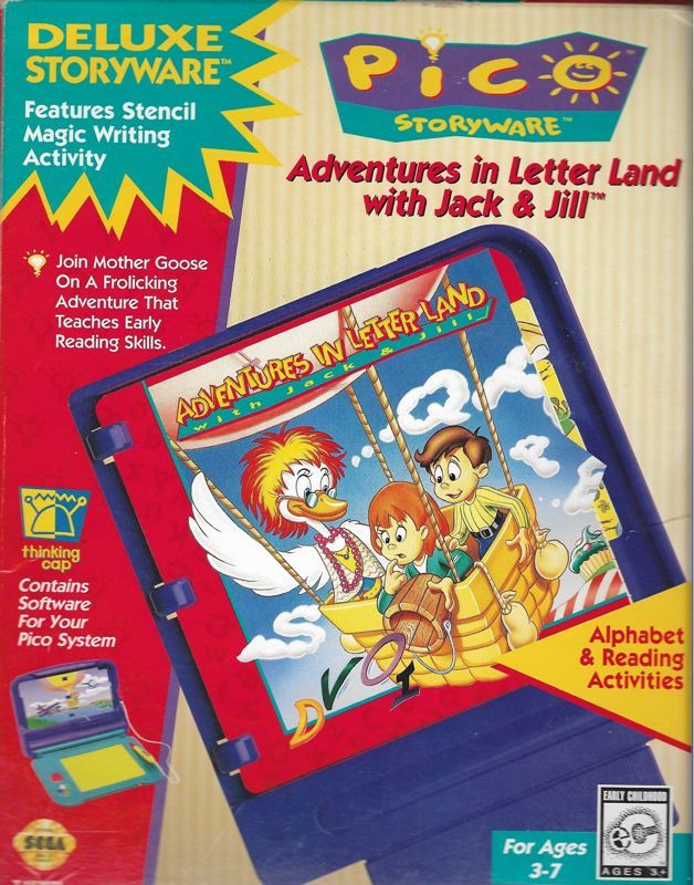 Game cover: Adventures in Letter Land with Jack & Jill