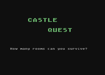 Game cover: Castle Quest