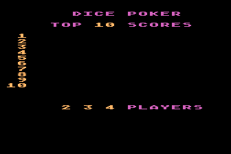 Game cover: Dice Poker