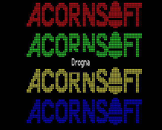 Game cover: Drogna