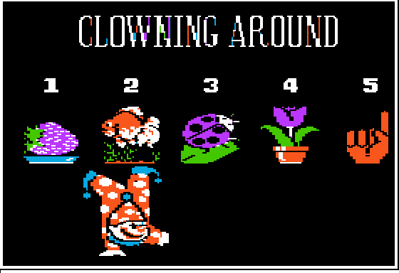 Game cover: Clowning Around