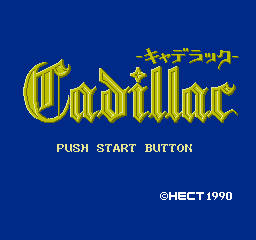 Game cover: Cadillac