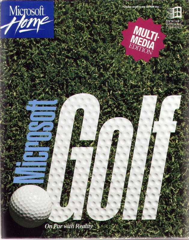 Game cover: Microsoft Golf 3.0