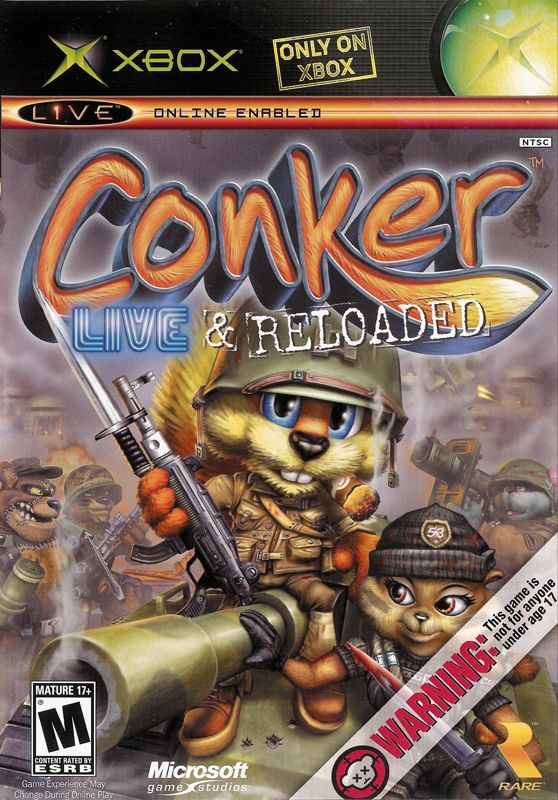 Game cover: Conker: Live & Reloaded