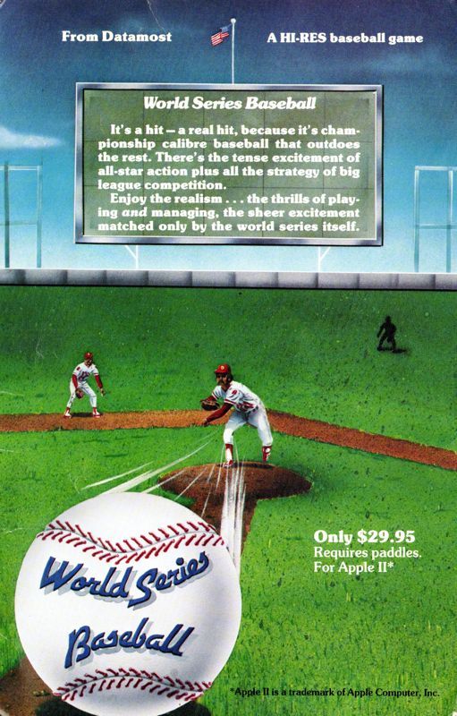 Game cover: World Series Baseball
