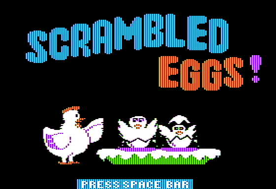 Game cover: Scrambled Eggs!