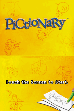 Game cover: Pictionary