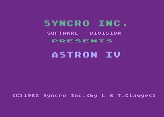Game cover: Astron IV