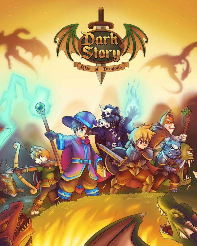 Game cover: DarkStory Online