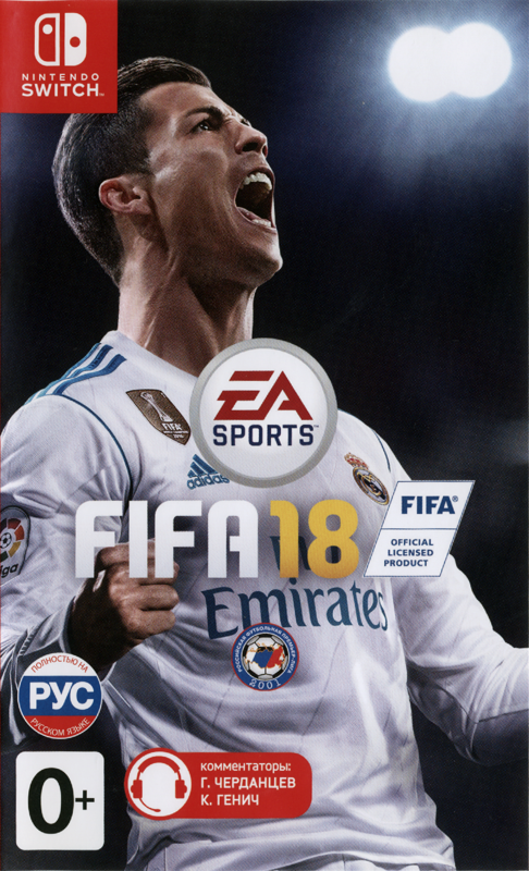 Game cover: FIFA 18