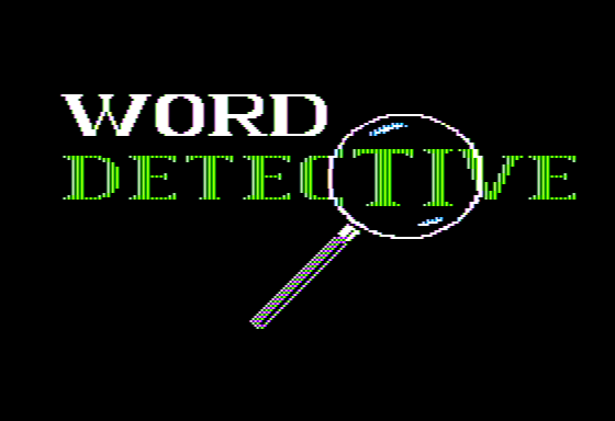 Game cover: Word Detective