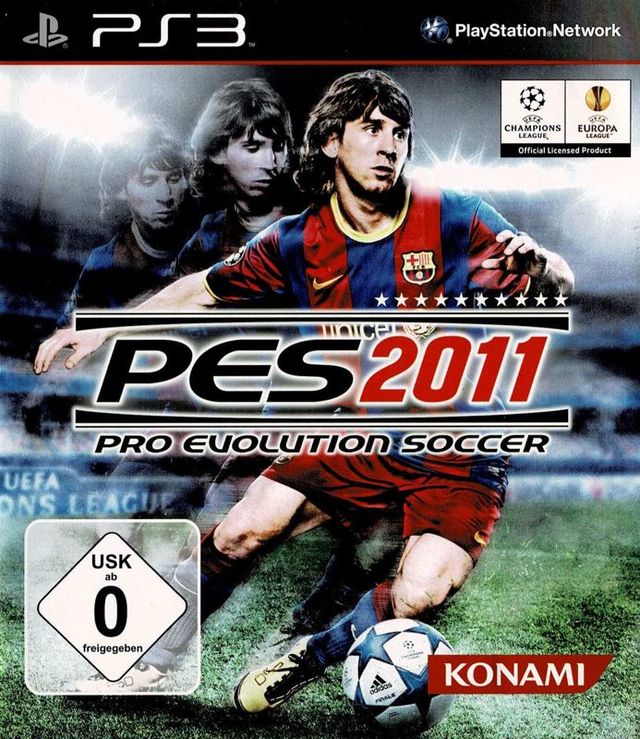 Game cover: PES 2011: Pro Evolution Soccer