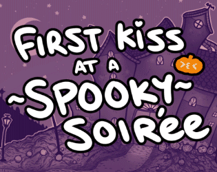Game cover: First Kiss at a Spooky Soirée