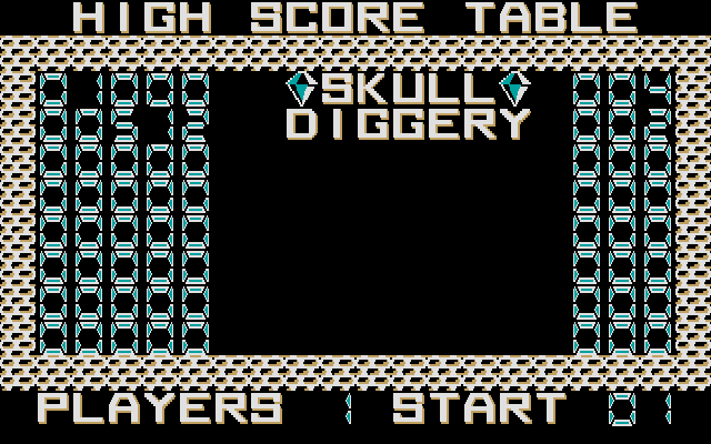 Game cover: Skull-Diggery