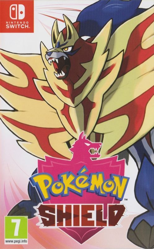 Game cover: Pokémon Shield
