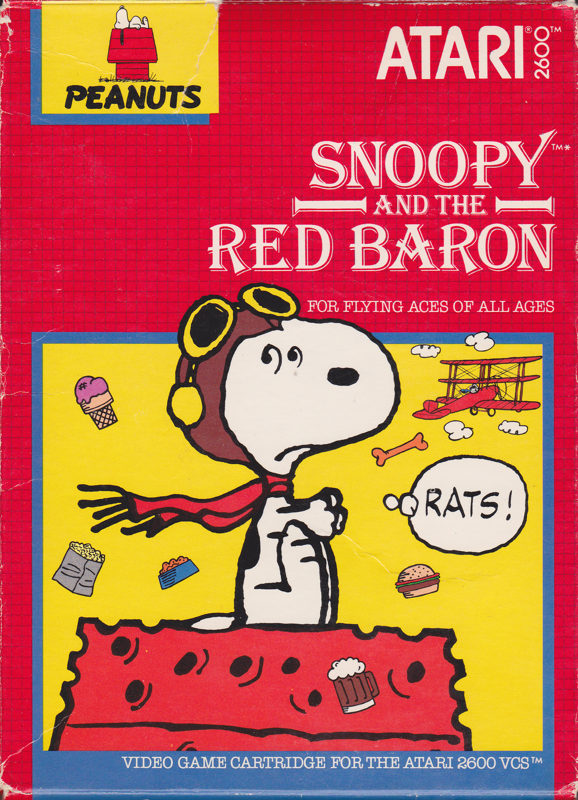 Game cover: Snoopy and the Red Baron
