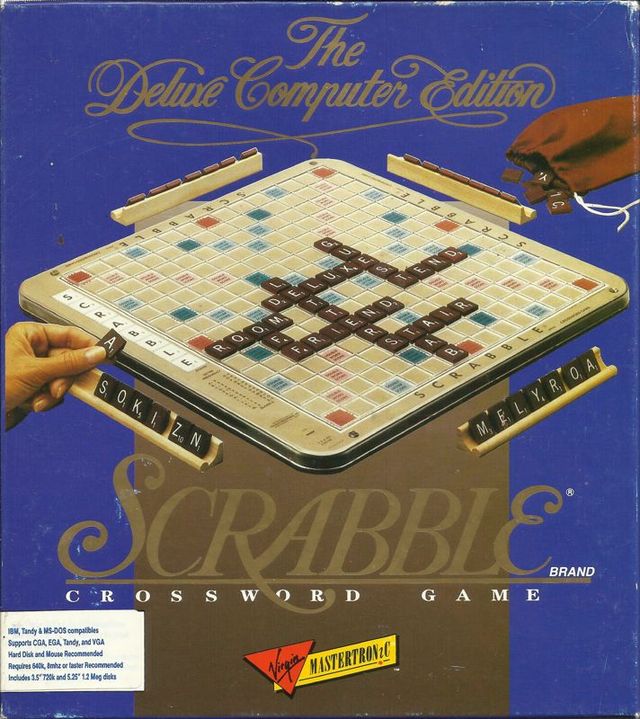 Game cover: Scrabble: The Deluxe Computer Edition