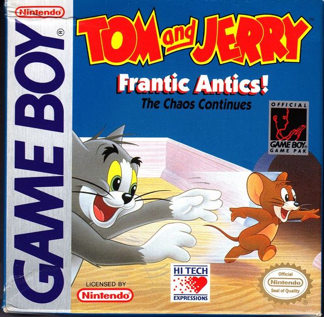 Game cover: Tom and Jerry: Frantic Antics!