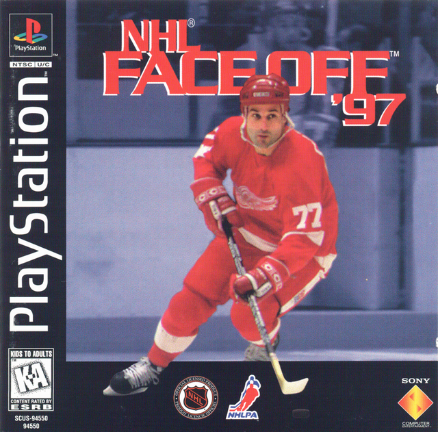 Game cover: NHL FaceOff '97