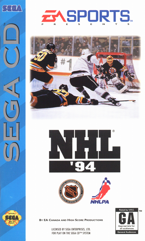 Game cover: NHL '94