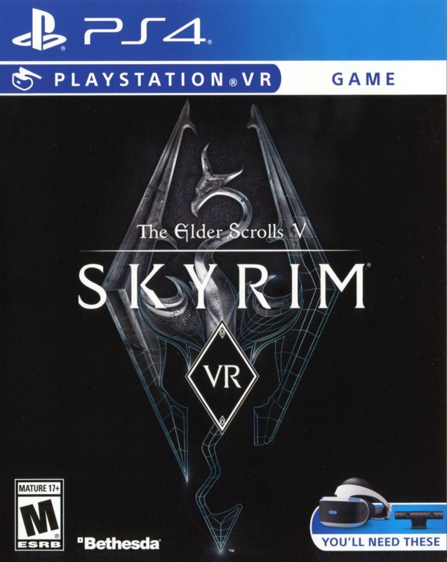 Game cover: The Elder Scrolls V: Skyrim VR