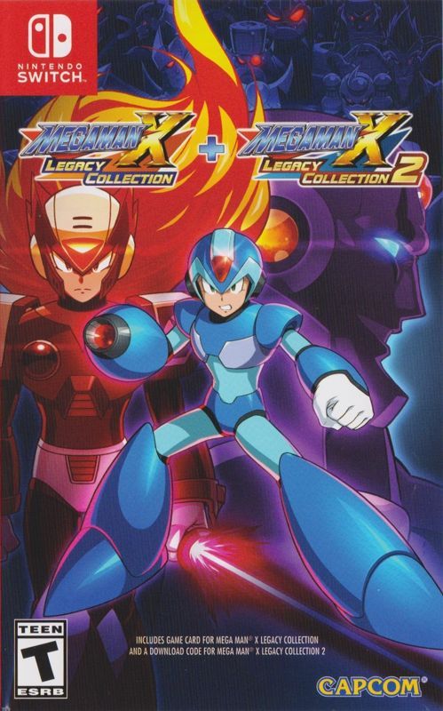 Game cover: Mega Man X: Legacy Collection 1+2