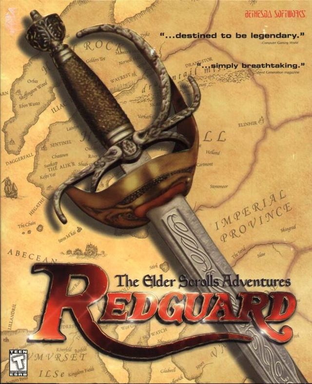 Game cover: The Elder Scrolls Adventures: Redguard