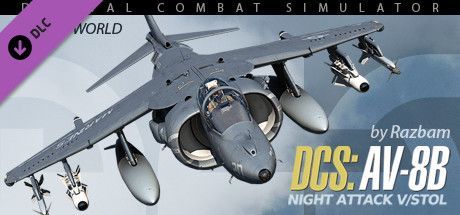 Game cover: DCS World: AV-8B Night Attack V/STOL