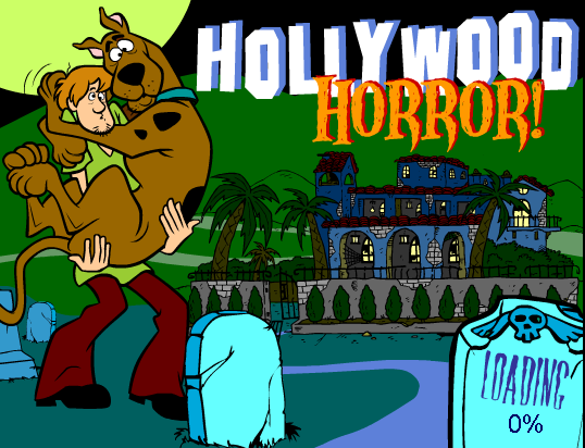 Game cover: Scooby-Doo! and the Hollywood Horror