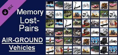 Game cover: Memory Lost-Pairs: Air-Ground Vehicles