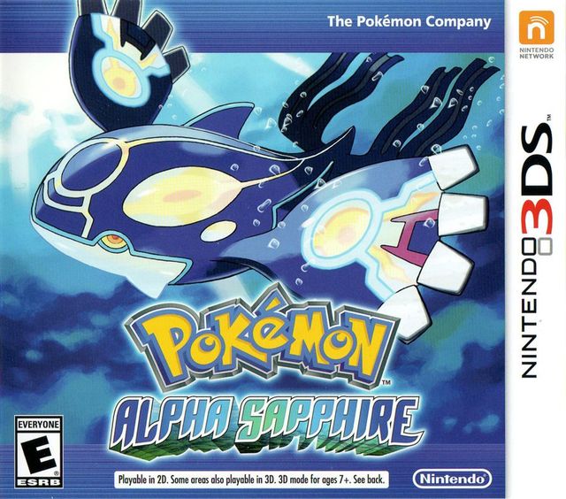 Game cover: Pokémon Alpha Sapphire