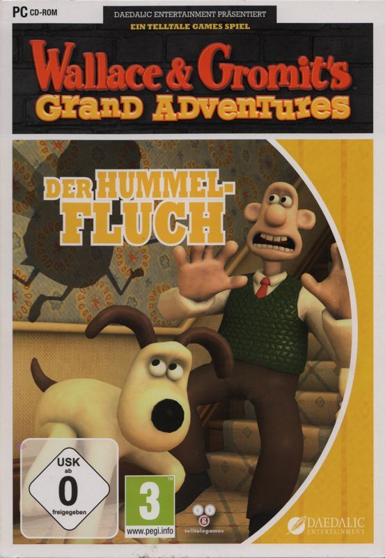 Game cover: Wallace & Gromit in Fright of the Bumblebees