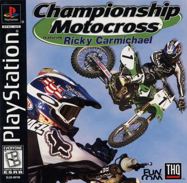 Game cover: Championship Motocross Featuring Ricky Carmichael