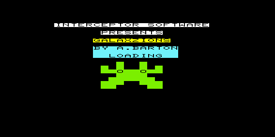 Game cover: Galaxzions