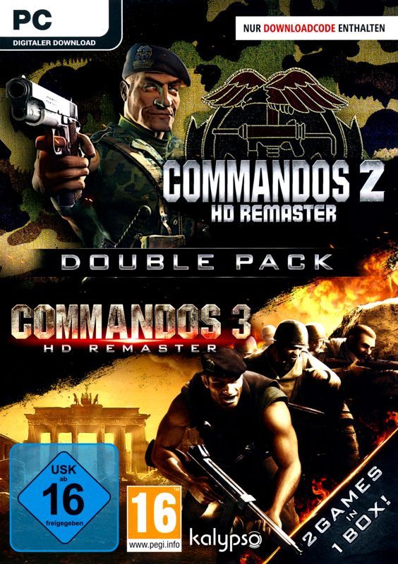 Game cover: Commandos 2 & 3: HD Remaster - Double Pack